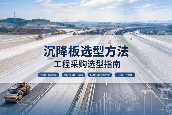 贵南沉降板选择方法