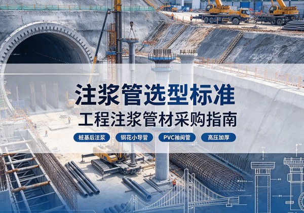 贵南注浆管选型标准